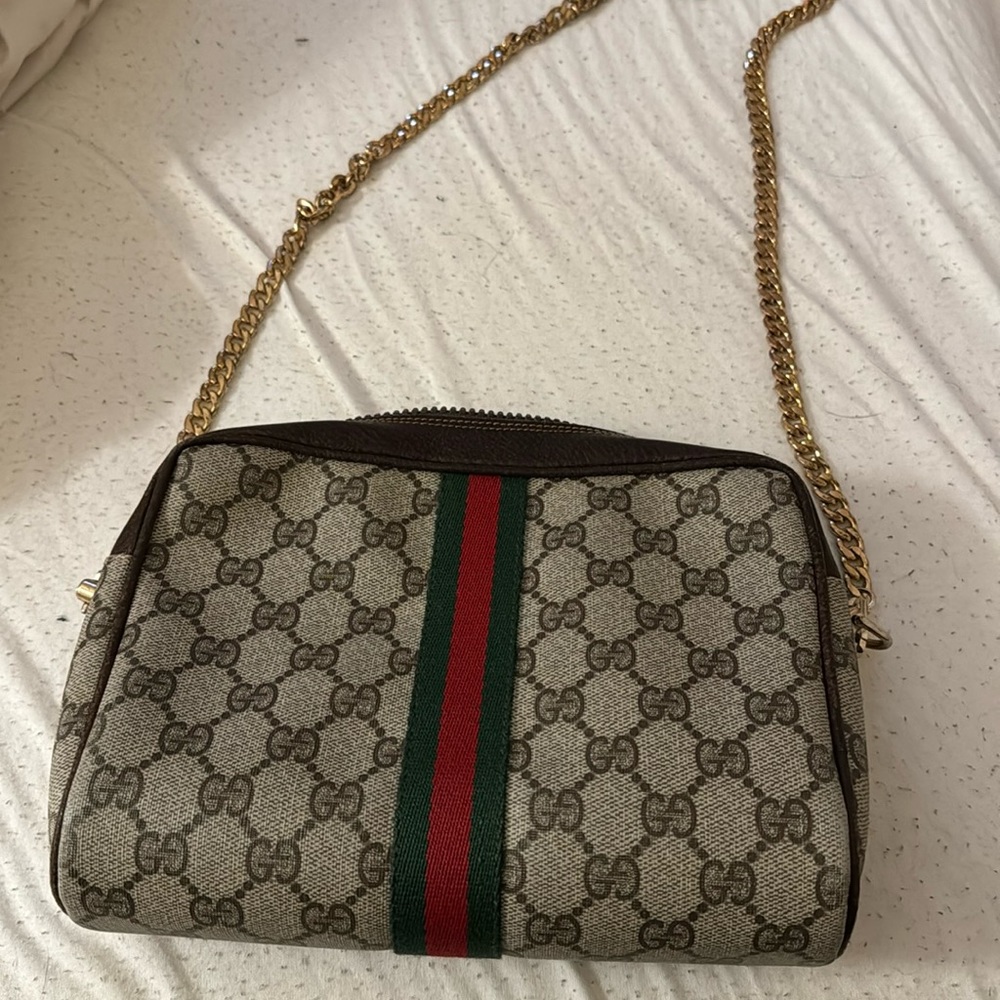 GUCCI GG PATTERN CLUTCH/SHOULDER BAG 💼